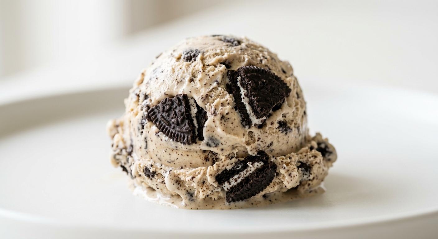 Coffeehouse Cookies & Cream ice cream scoop