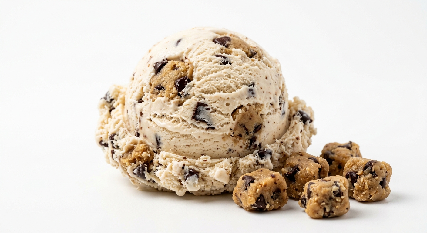 Cookie Dough ice cream scoop