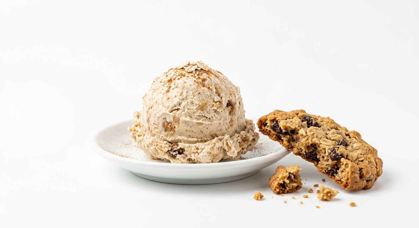 Oatmeal Cookie Craving ice cream scoop