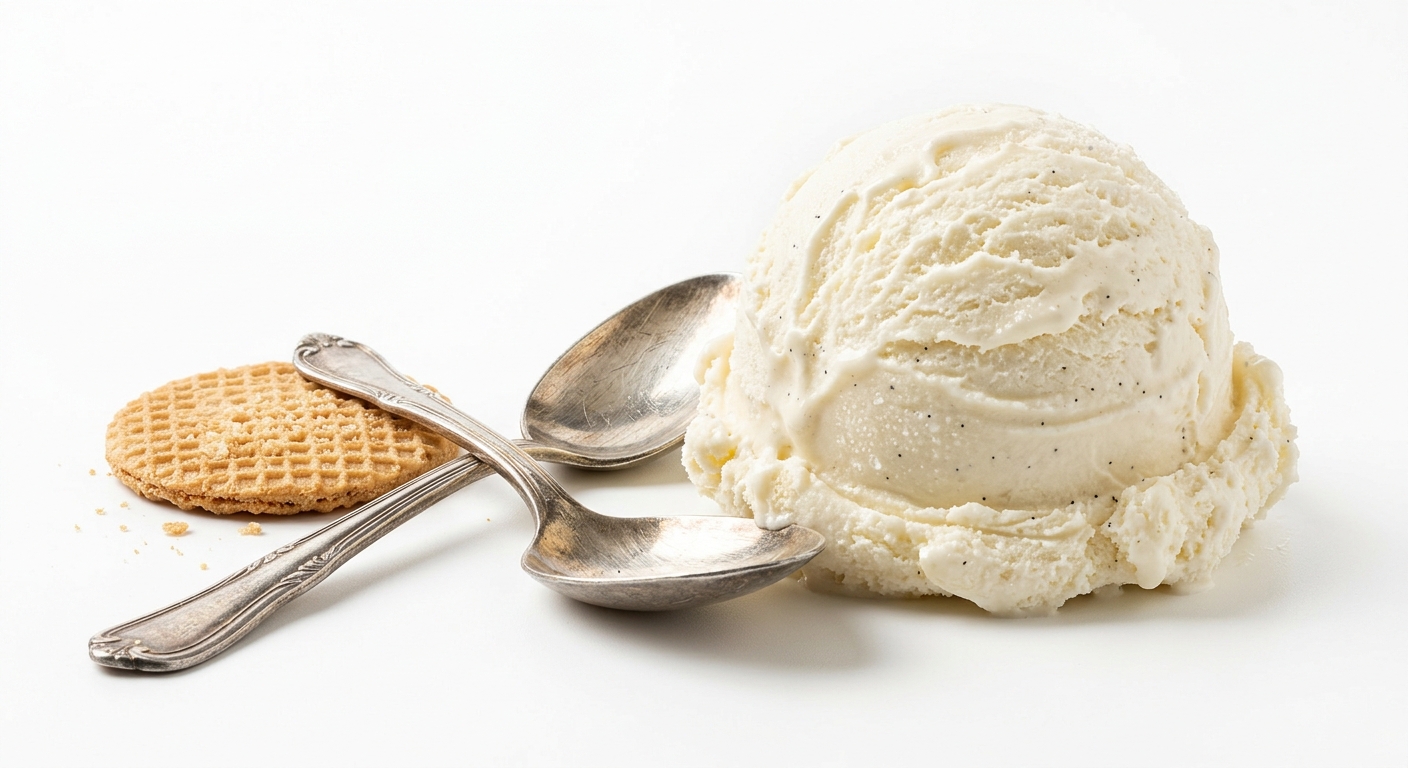 Old Fashioned Vanilla ice cream scoop